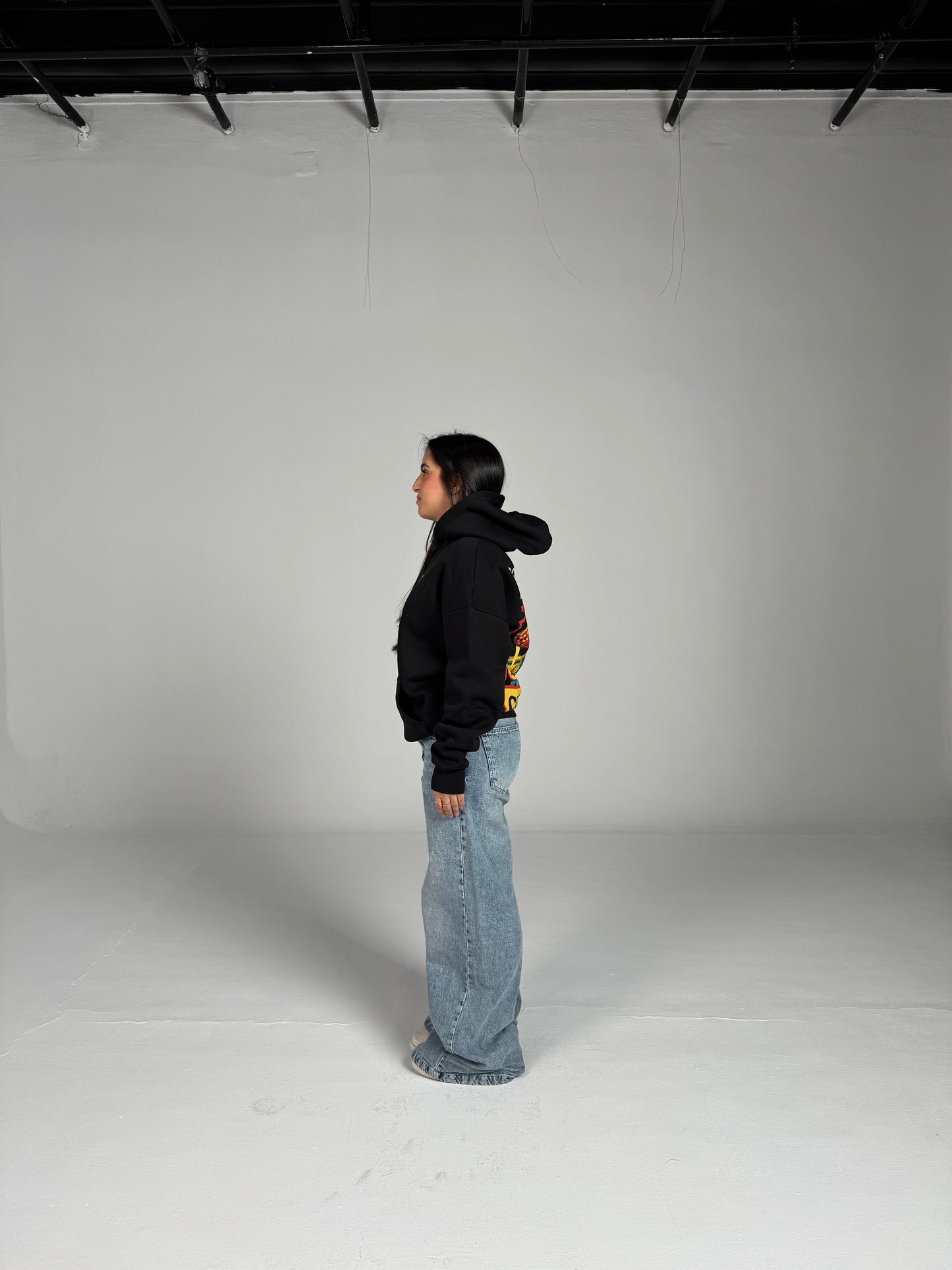 Osoul Oversized-Printed Hoodie